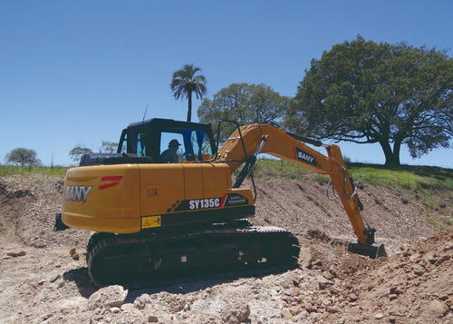 Imagen 6 de 8 de Excavadora Sany Sy135c (15 Toneladas), Desde
