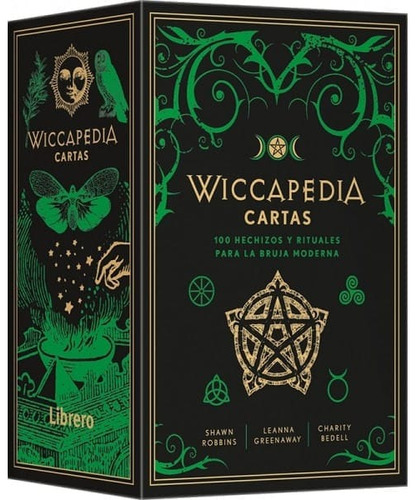 Wiccapedia Cartas Y Libro Con Estuche Original