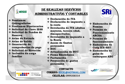 Servicios Administrativos Y Contables