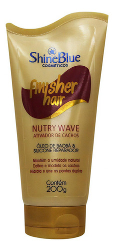 Ativador De Cachos Nutry Wave 200g - Shine Blue