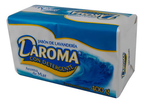 Jabón De Lavandería En Barra Daroma Con Detergente 400g