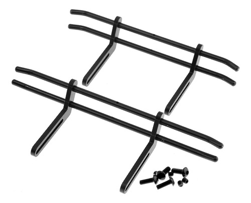 Kit De Parachoques Rc Bumper De Metal Para 1/10 Rc Crawler S