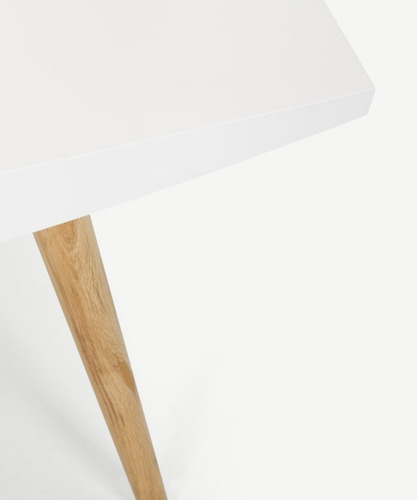 Imagen 5 de 6 de Escritorio Moderno En Madera Lacada Con Cajon Ref: Comba