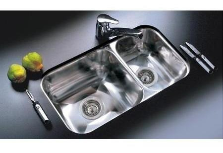 Bacha Cocina Doble Johnson R37/18 63x34x18 Acero Inoxidable