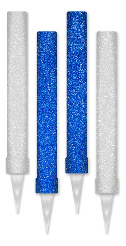 Pack 4 Bengalas De Godoy Cruz Tomba Gibre Blanca Azul Tortas