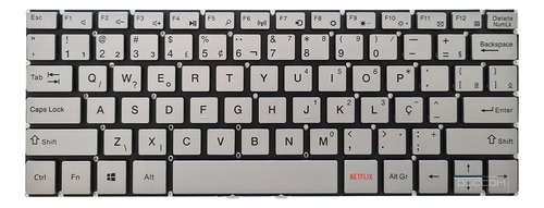 Teclado Para Notebook Multilaser M11w Prime 2 Em 1 Pc303