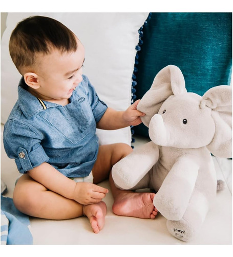 Gund Baby Animated Flappy The Elephant Plush, Cantando Toy D