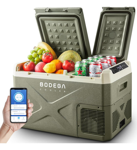 Cooler - Refrigerador De Coche De 12 Voltios, Congelador Por