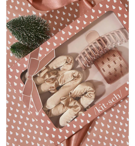 Set De Rizado Para Cabello Sin Calor Marca Kitsch 5 Piezas Satin
