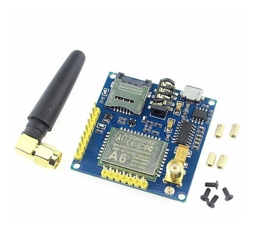 Modem Gprs A6 Sim900a Arduino, Raspberry, Pic