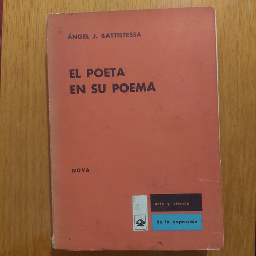 El Poeta En Su Poema, Angel Battistessa, Nova (Usado)
