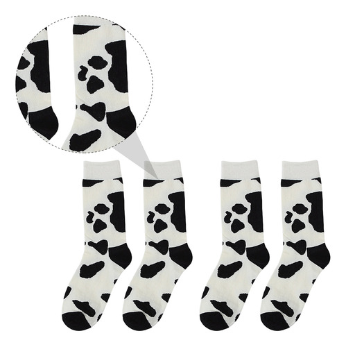 2 Pares De Calcetines Para Mujer, Cálidos, Gruesos, Casuales