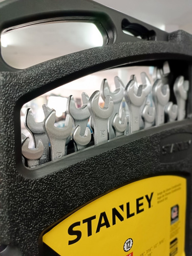 Juego De Llaves Combinadas Stanley PuLG/met 20 Piezas