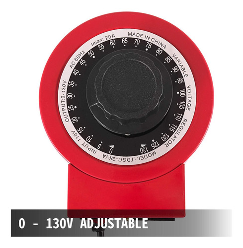 Transformador Variable 2000 Va 110v, 0-130v Regulador