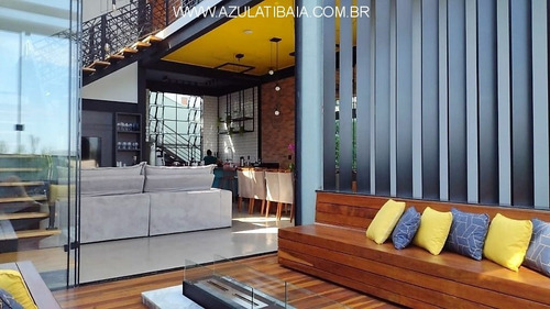 Imagem 2 de 30 de Casa Alto Padrão, Acabamento E Projeto Impecavel, Condominio Com Portaria, Rondas E Area De Lazer... - Ca01432 - 69799420