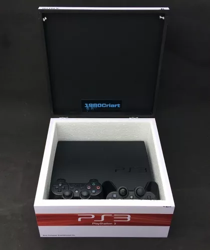 Kit 10 Caixas Vazias Do Playstation 3 Slim Pronta Entrega - Black Games