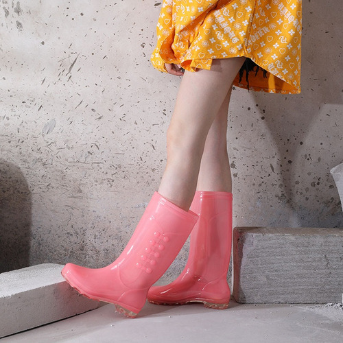 Botas Lluvia Impermeables Y Botas Lluvia Altas Mujeres