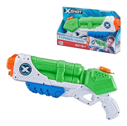 Pistola Lanza Agua Zuru X-shot 1228 Medium Typhoon Thunder