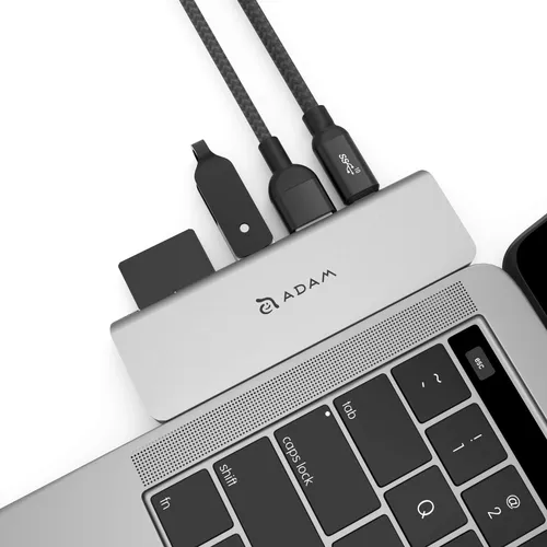Conmutador Usb C De 5 Puertos Usb C Lector Sd/micro Sd