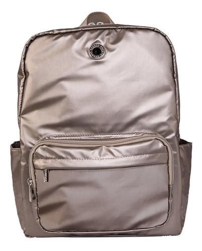 Back Pack Grande Sundar Estaño C/compartimento Laptop 13 