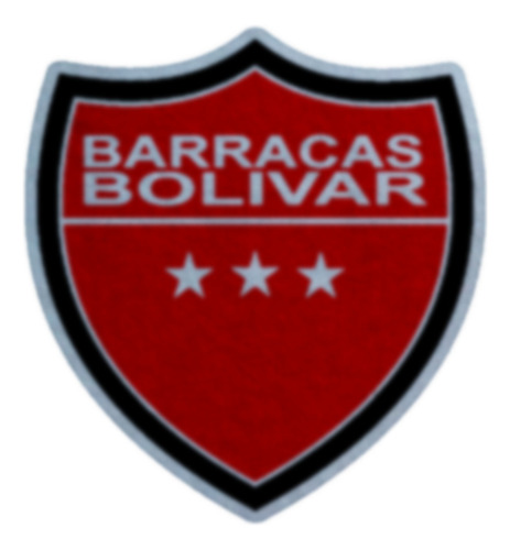Parche Escudo Felpa Para Coser 12cm Set X4 Futbol Arg002 Barracas Bolivar Barracas Bolivar