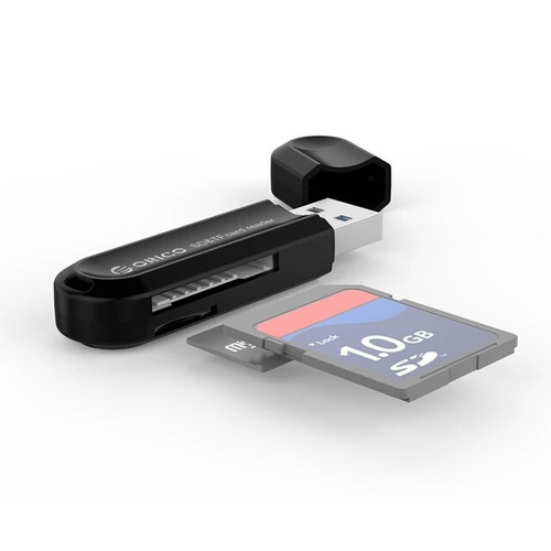 Orico Leitor De Cartão Usb 3.0 Lacrado Micro Sd Tf Sdxc Preto