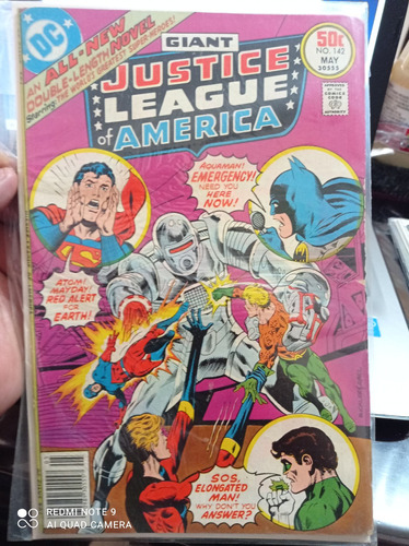 Cómic Dc En Inglés Justice League Of América No.142  1