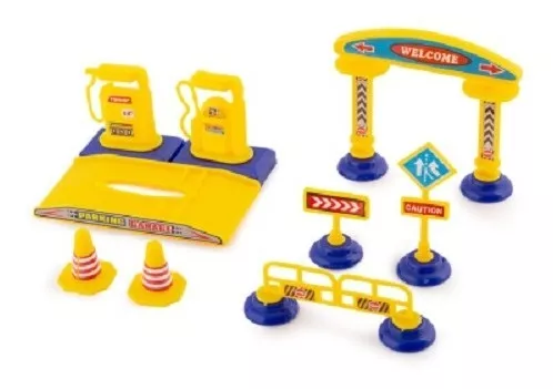 Pista Speedster Pit Stop Com Looping E Carrinho Polibrinq