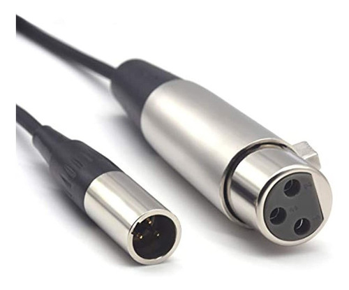 Siyear - Cable De Micrófono Mini Xlr Macho A Xlr Hembra