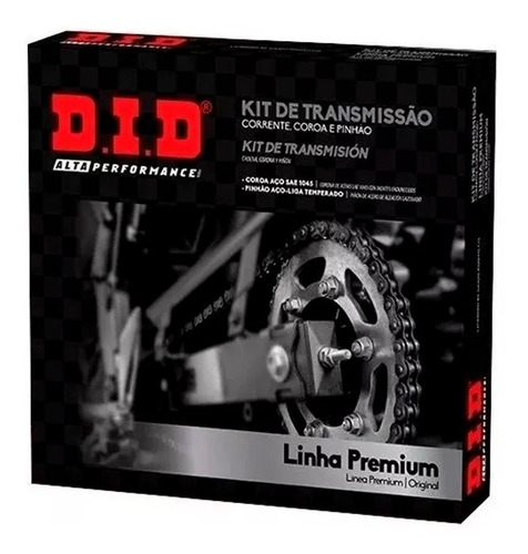 Kit Transmision Did Yamaha Mt 03 R3 43/14 - Plan Fas