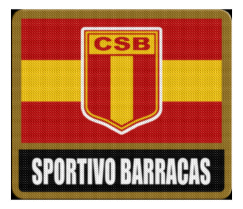 Parche Termoadhesivo Flag Sportivo Barracas Colon