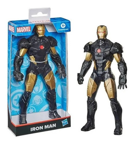 Muñeco Iron Man Negro Marvel