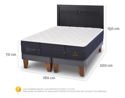 Cama Europea Azul