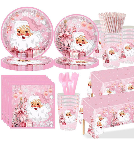 . 16 Platos Para Fiesta Navidad, Accesorio 7 Pulgadas
