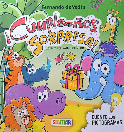 Cumpleaños Sorpresa - Pictocuentos - Mayuscula