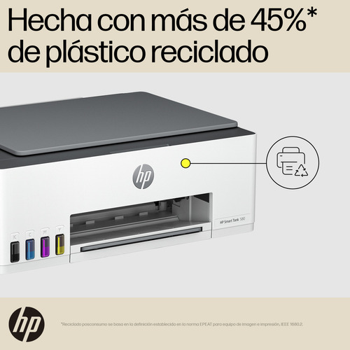 Impresora Multifunción Hp Smart Tank 580 Con Wifi