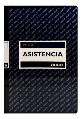 Libro De Asistencia 200 Hojas Auca Empastado