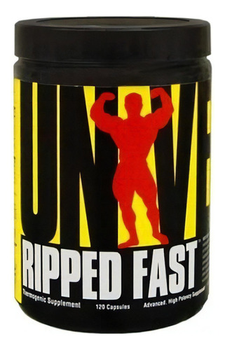 Suplemento em cápsula Universal Nutrition  Ripped Fast dietético Ripped Fast