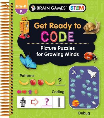 Libro Brain Games Stem - Get Ready To Code : Picture Puzz...