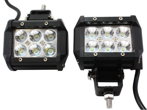 Luces Led Cuadradas Creed 20w Para Rústicos (el Par)