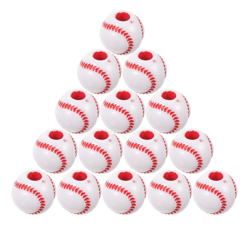 Abalorios De Béisbol Para Hacer Joyas, 50 Unidades