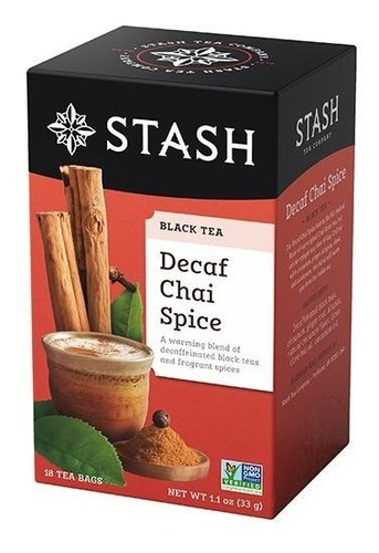 Te Stash Decaf Black Tea Chai Spic - Unidad a $2322