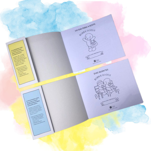 Livro De Colorir Bobbie Goods Com Desenhos Variados E Detalhados - Original - Crianças Adultos