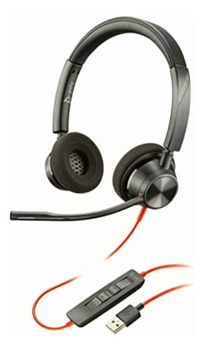 Plantronics Blackwire 3320 Usb-a Auriculares Con Cable,