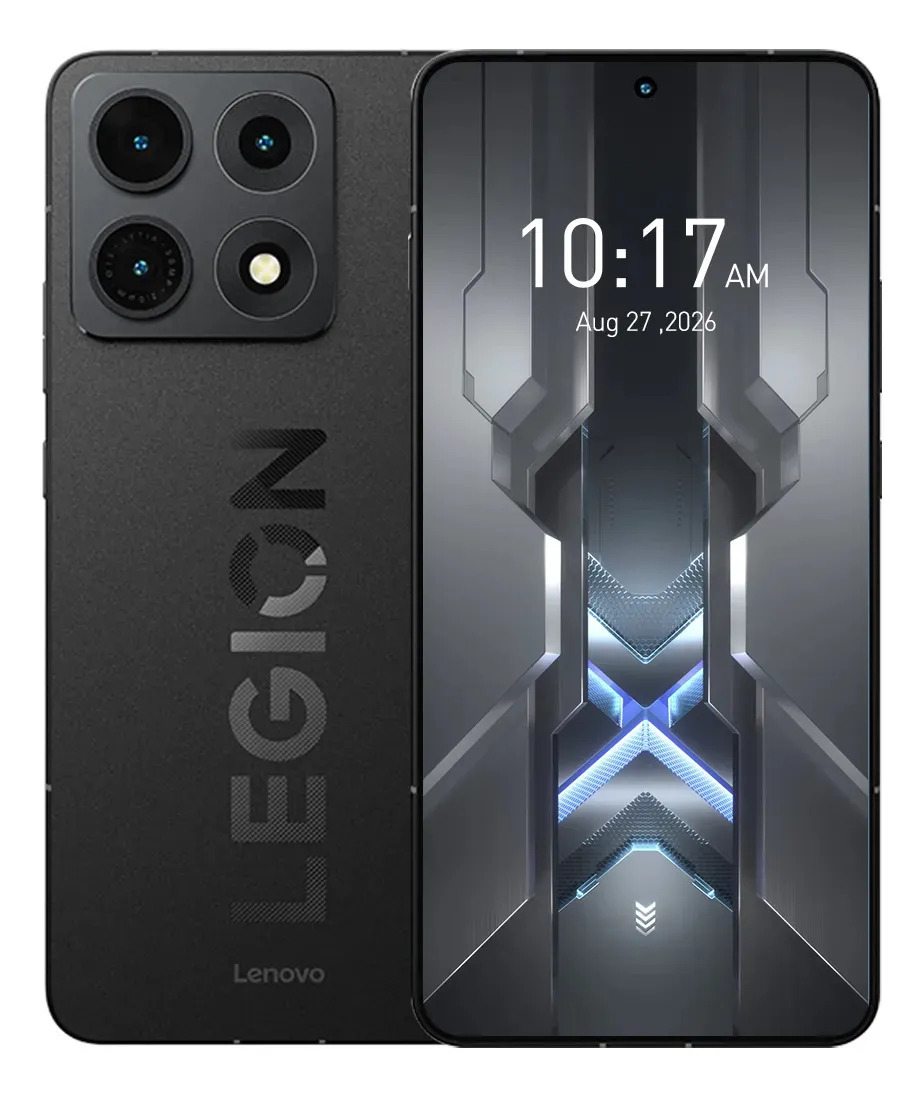 Celular Lenovo Legion Y70（motorola edge 70 max） 5G Dual Sim 16GB RAM 512GB ROM Negro Snapdragon 8 Gen 5 Gaming Pantalla 6.82" 2K 144Hz 7000 Nits 50MP OIS 8000mAh 90W Bypass Charging AI Assistant