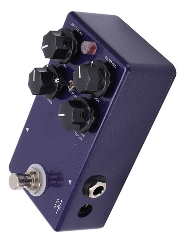 Pedal De Efectos Reverb Delay Para Guitarra, 2 En 1, Ajustab