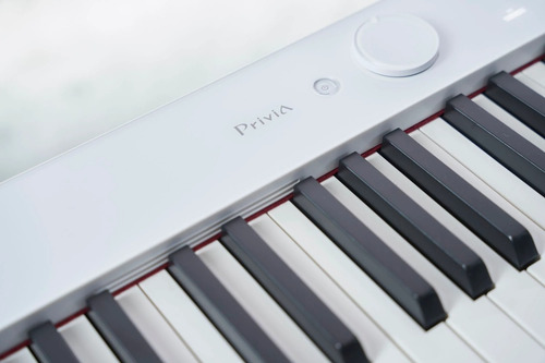 Piano Casio Privia Pxs7000 Blanco 88 Teclas Martillo +mueble Color White