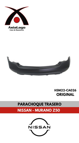 Parachoque Trasero Nissan Murano Z50