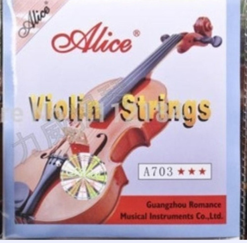 Cuerdas De Violín Alice A703