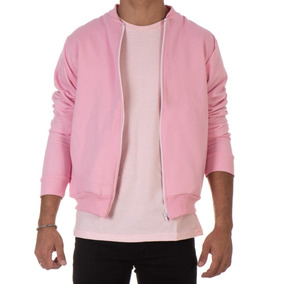 jaqueta bomber masculina rosa